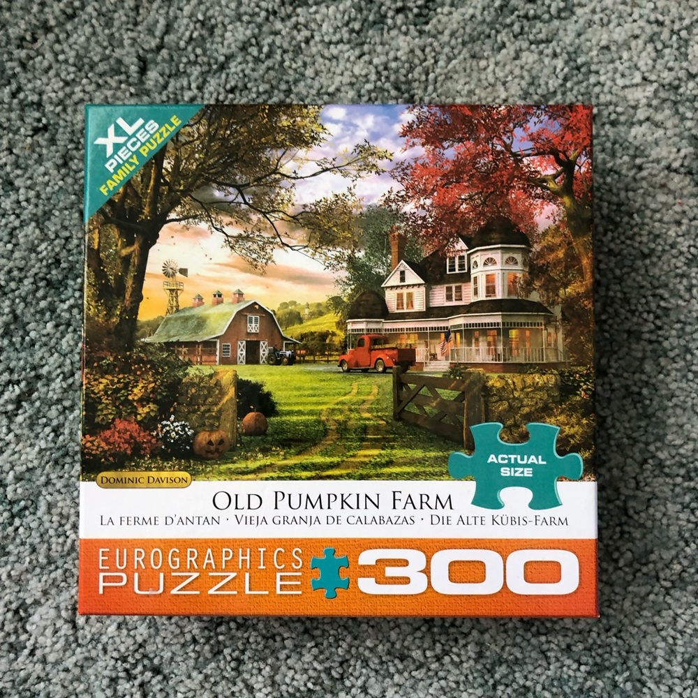 Old Pumpkin Farm 300 Piece Puzzle